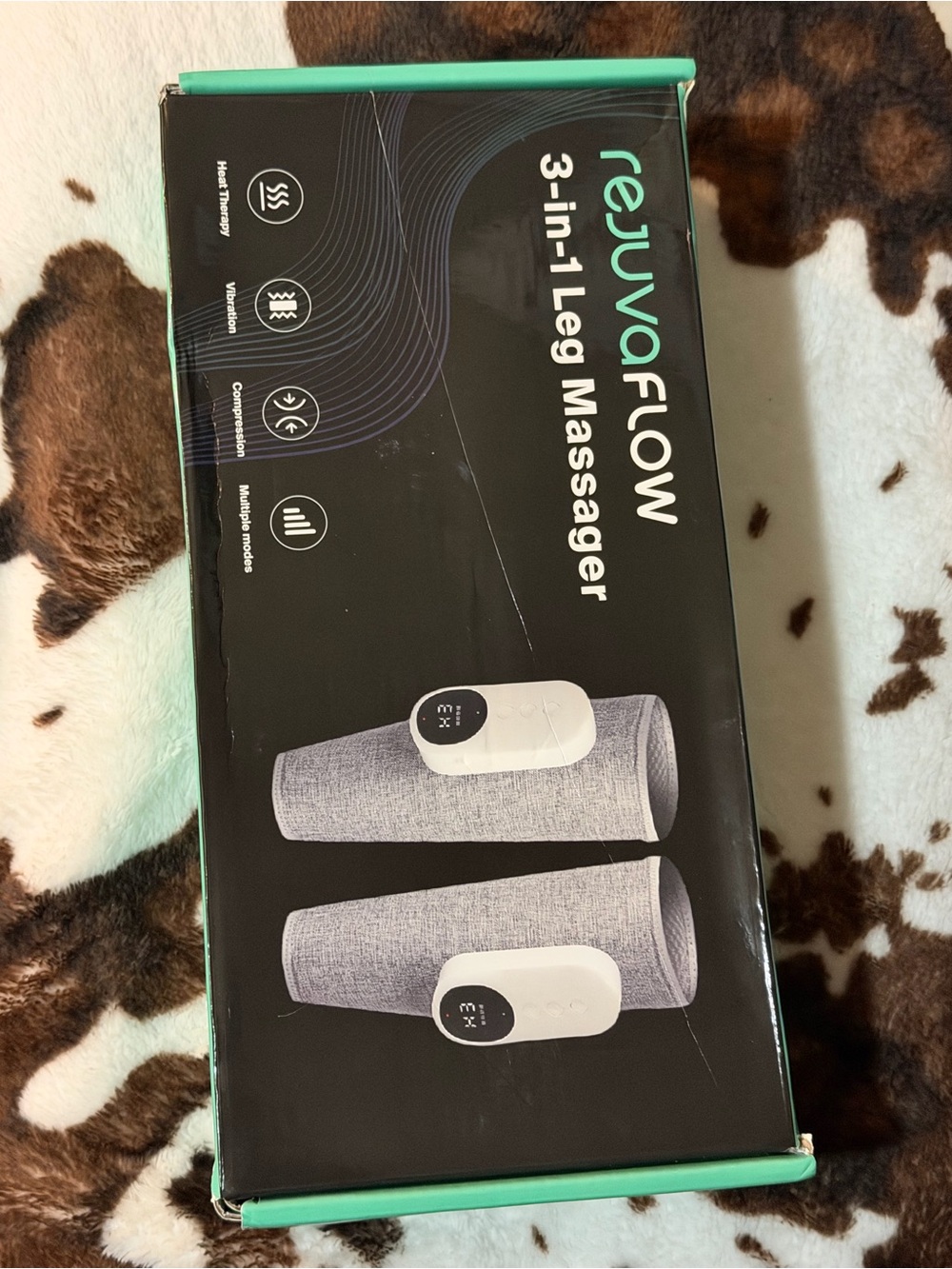 3-in-1 Leg Massager in Light Gray